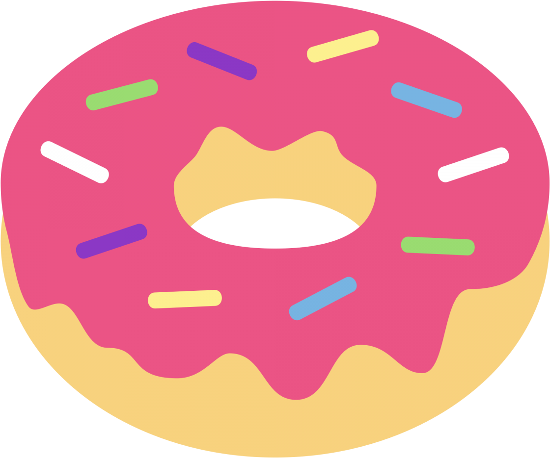 We Hope You Enjoy The New Emoji's - Donuts Emoji (1200x1200), Png Download