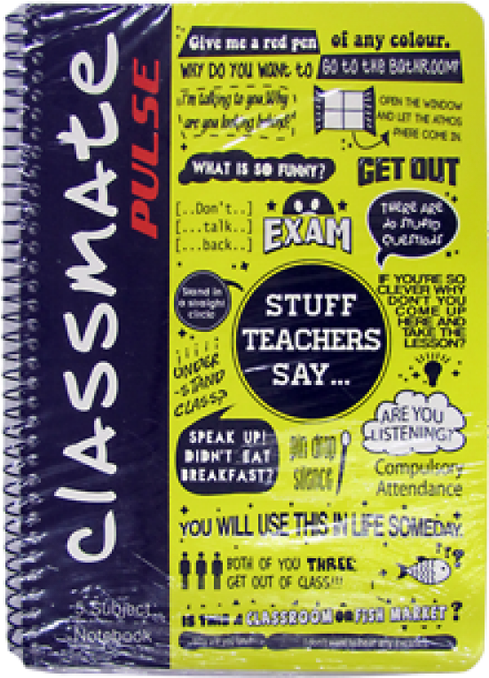 Classmate Pulse 6 Sub Spiral Notebook (800x800), Png Download