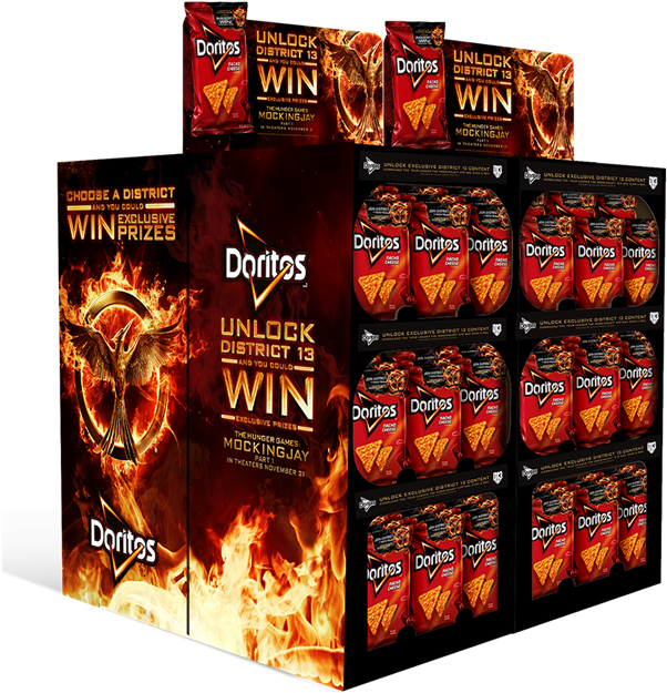 Previous / Next Image 1 Of - Doritos Hunger Games (670x729), Png Download