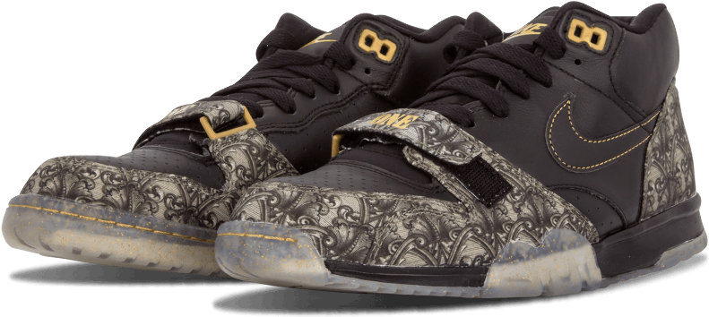 Air Trainer 1 Mid Prm Qs 'paid In Full' - Sneakers (1000x600), Png Download
