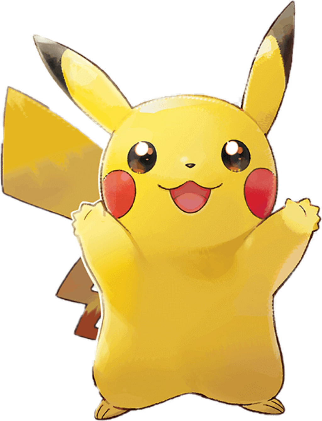 Yee Sticker - Pikachu Let's Go Png (1024x1339), Png Download