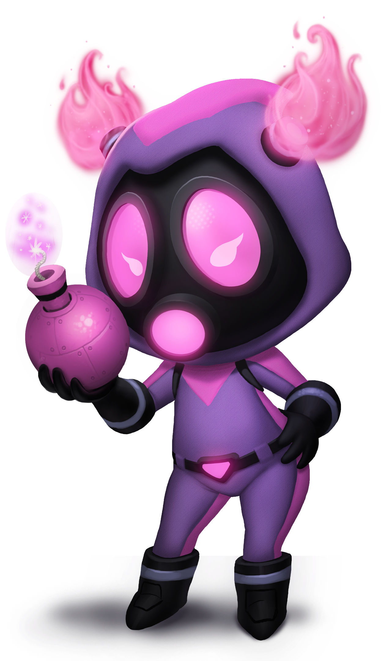 Ember - Burnstar Ember (1360x2160), Png Download