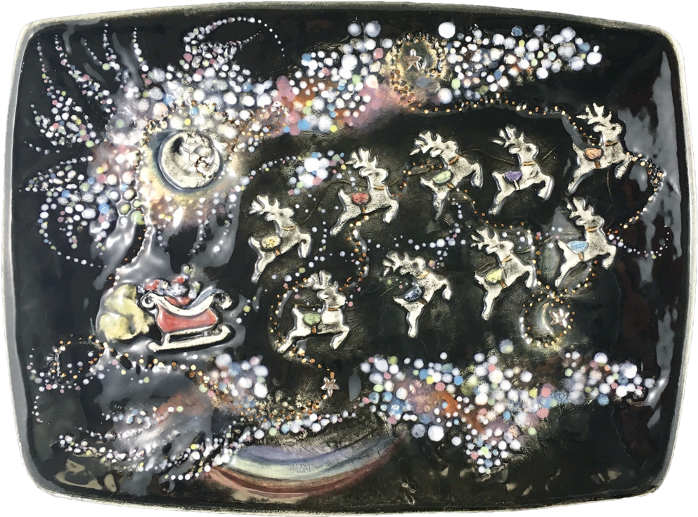 Sleigh - Serving Tray (1000x1000), Png Download