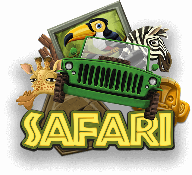 Safari Clipart Safari Car - Cartoon (637x580), Png Download
