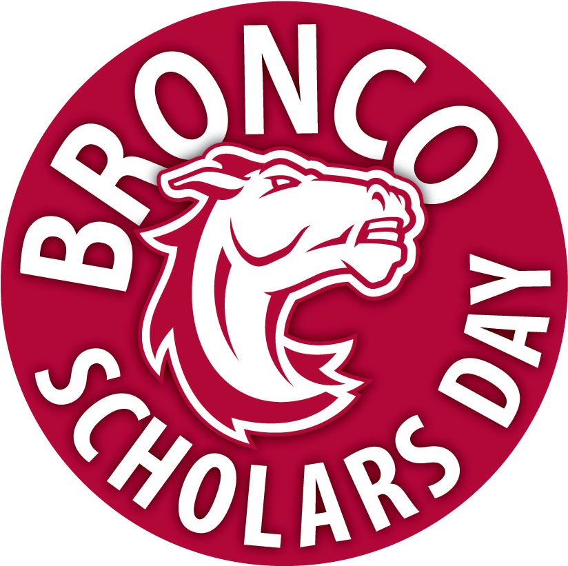 Bronco Scholars Day - Emblem (857x854), Png Download