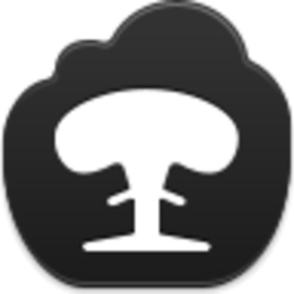 Nuclear Explosion Icon Image - Facebook (600x600), Png Download