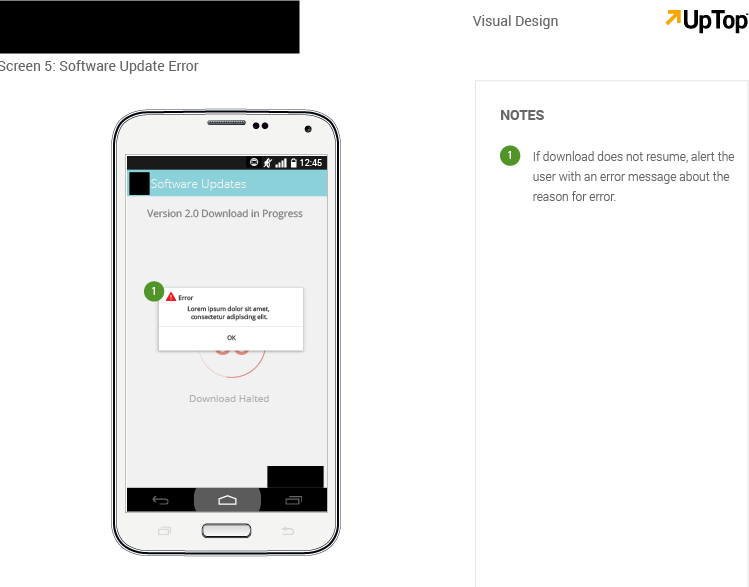 Mobile Software Update Error - Iphone (749x587), Png Download