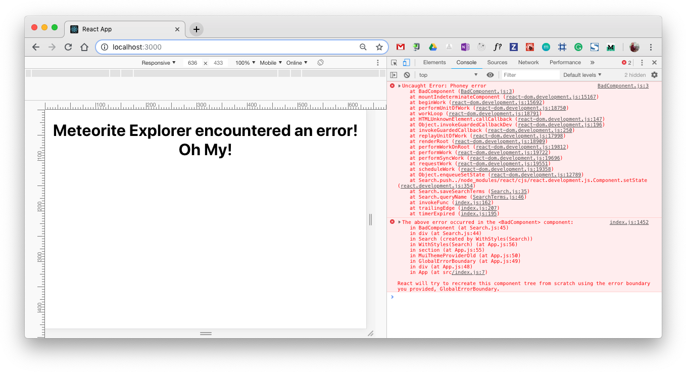 Figure 6 Custom Error Message From Globalerrorboundary - Advanced Settings (1373x749), Png Download