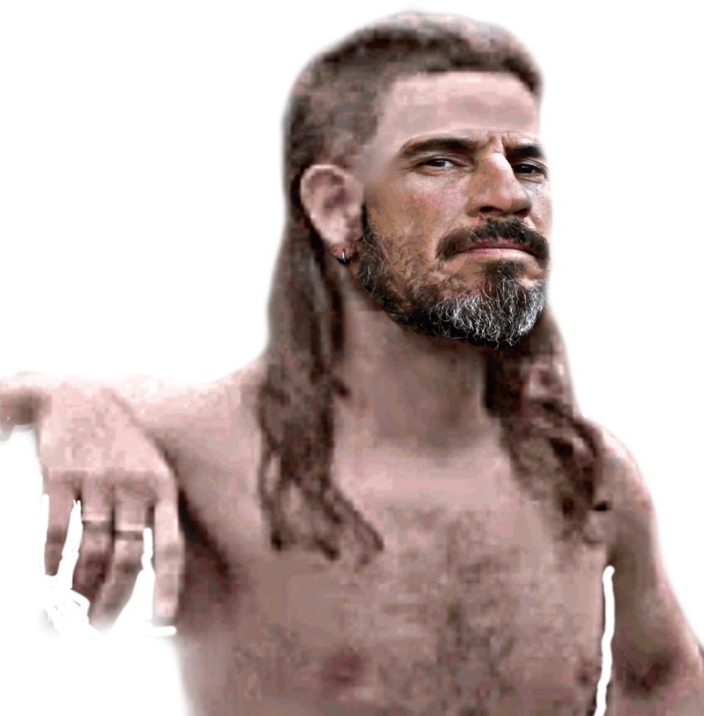 Mullet Sticker - Barechested (1024x1041), Png Download