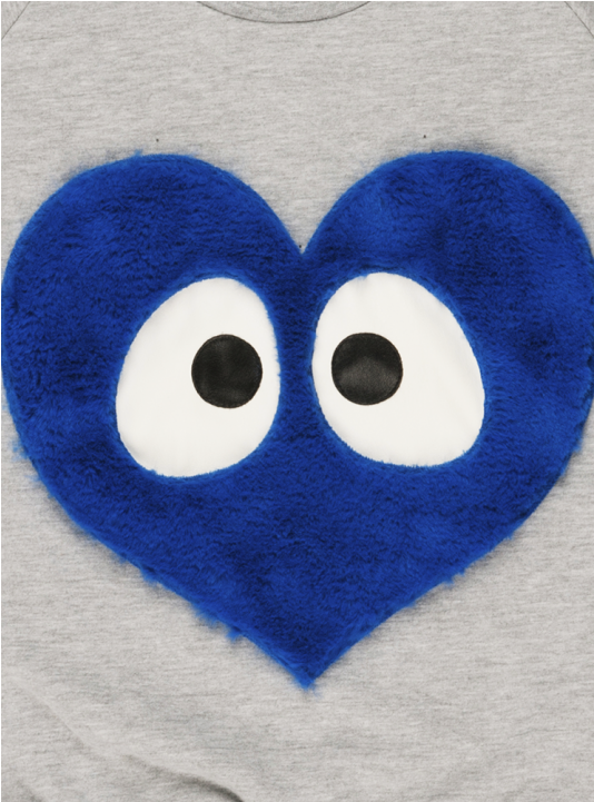 Bangbang Cph Blue Heart Sweatshirt (960x720), Png Download