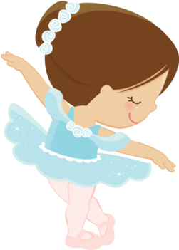 Ballerina Girl - Bailarina Ballet Baby (674x518), Png Download