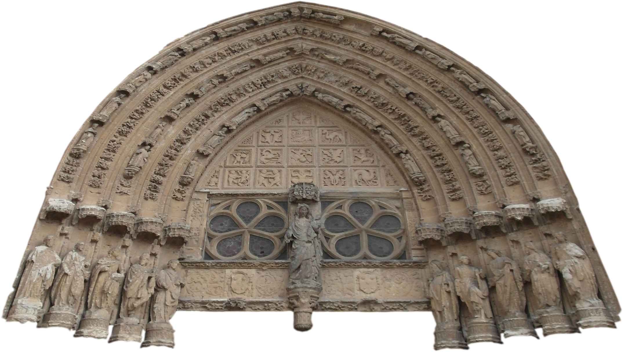 Catedraldepalencia - Cathedral Of San Antolín (2572x1518), Png Download