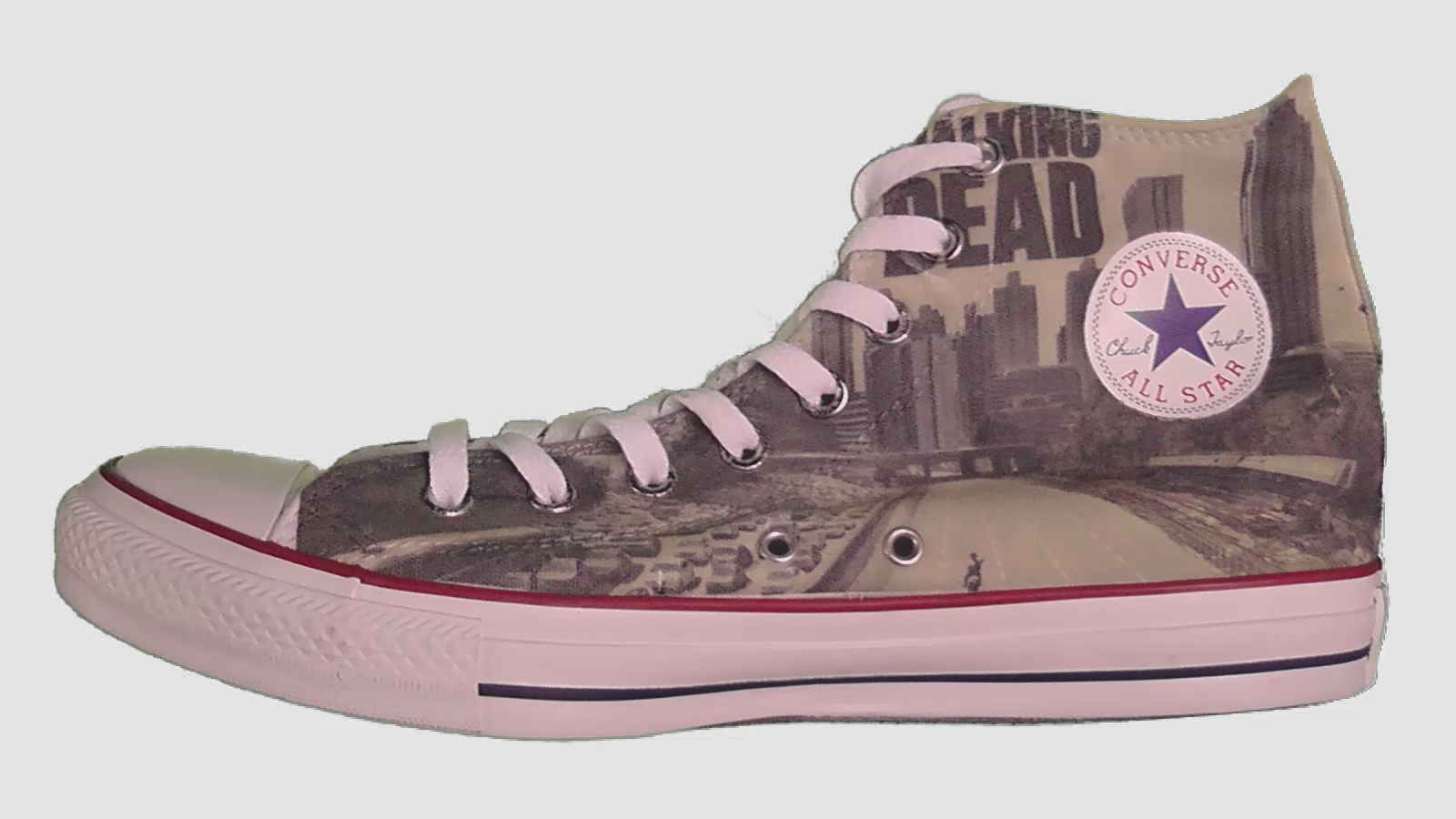 Walking Dead Gs - Converse All Star (1600x900), Png Download
