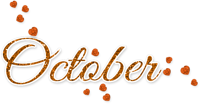 You Can Pick Up The October Freebies Here - October Birthday Png (800x419), Png Download