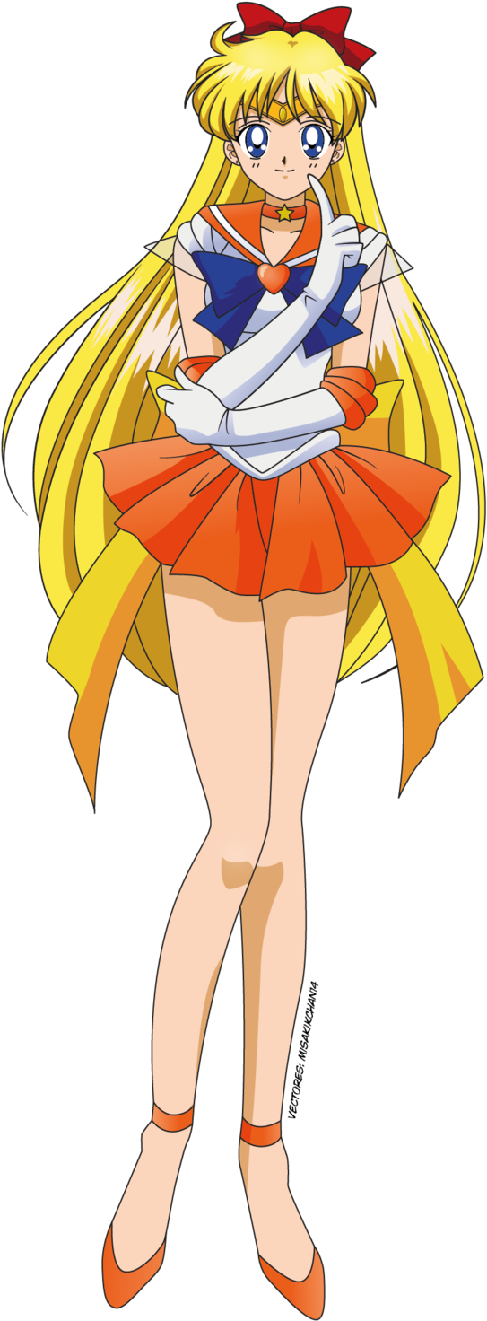 Sailor Venus Png - Mina Aino Sailor Venus (900x1623), Png Download