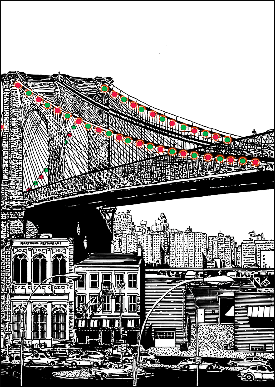 Cover Of Christmas Holiday Card - Arch (1660x1660), Png Download