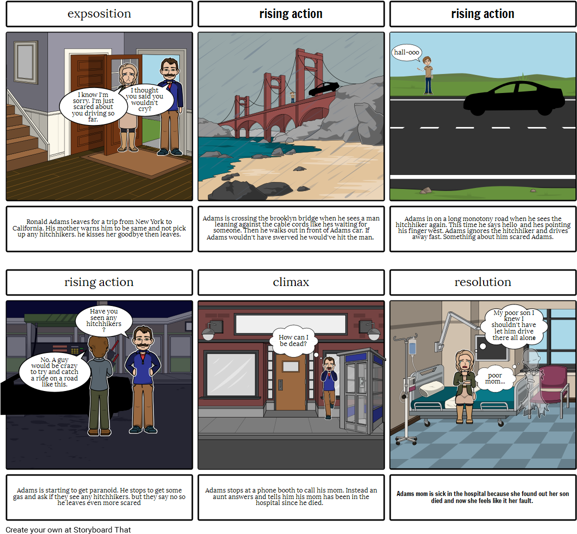 The Hitchhiker - Cartoon (1164x1086), Png Download