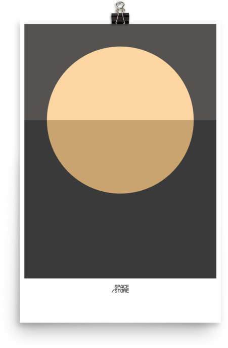 Venus Poster - Circle (1000x1000), Png Download