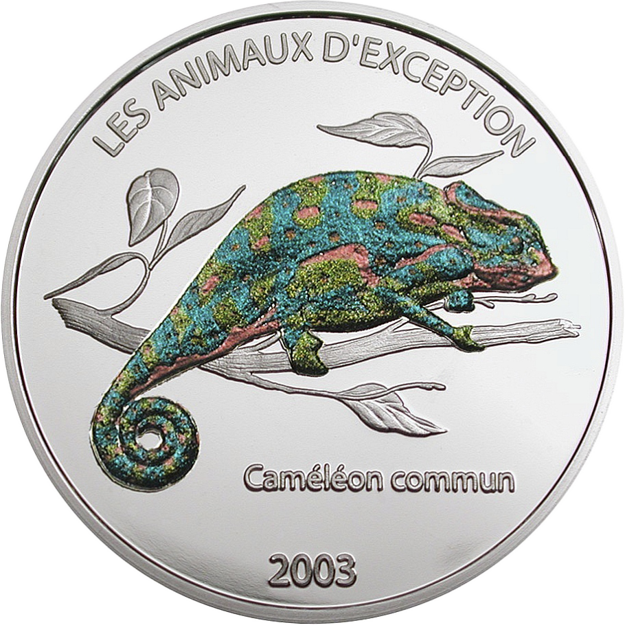 Chameleon Color - Coin (910x910), Png Download