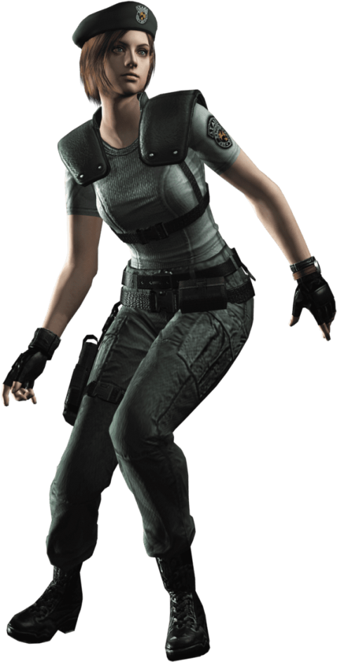 Free Png Download Jill Valentine Re 1 Png Images Background - Resident Evil 1 Jill Valentine (480x942), Png Download