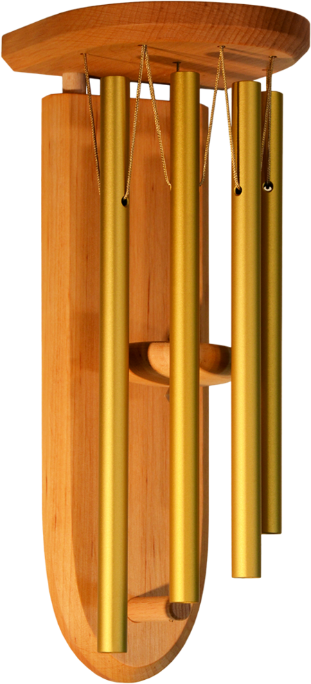 Door Chimes - Wood (500x1000), Png Download