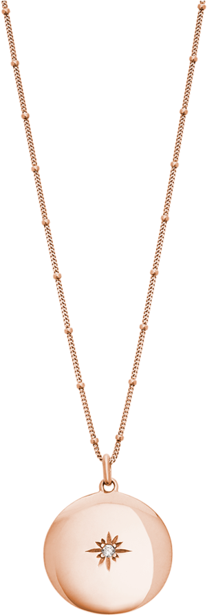 Venus Necklace Venus Necklace - Rose Gold Letter A Necklace (939x1024), Png Download
