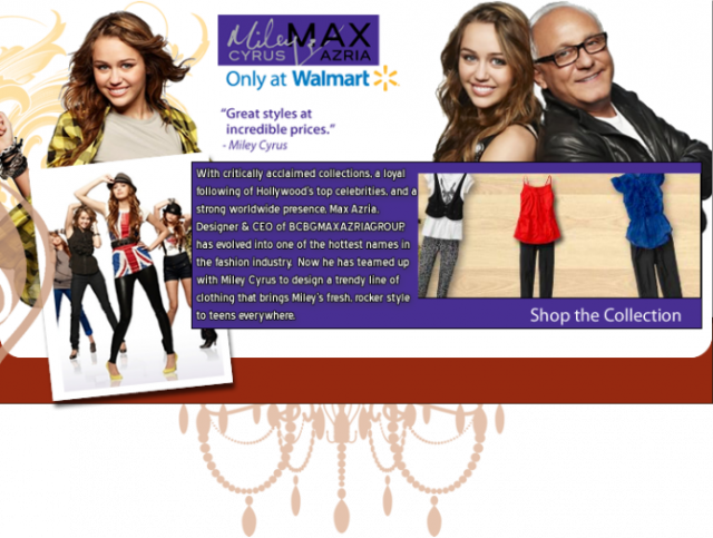 Miley Cyrus And Mandy Jiroux - Online Advertising (640x483), Png Download