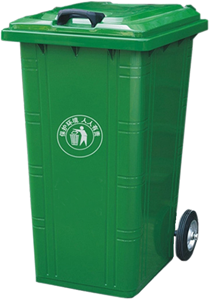 Fireproof Mobile Big Outdoor Street Garbage Bin - Waste Container (750x750), Png Download