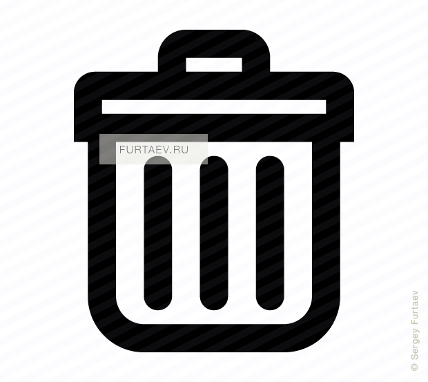 Trash Can Icon Free - Trash Can Icon Small (620x553), Png Download