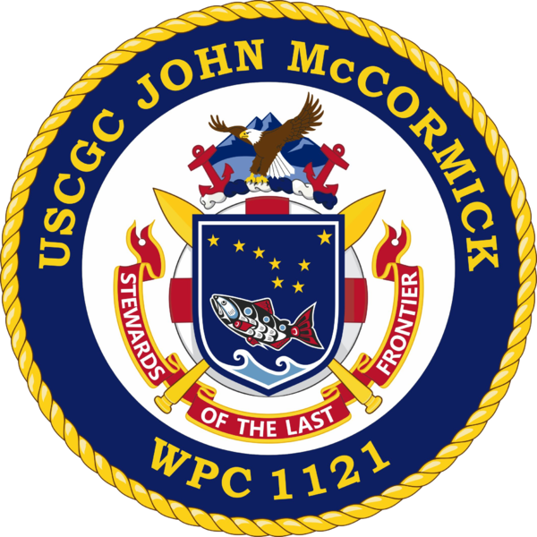 Uscgc John Mccormick - Uss (600x600), Png Download