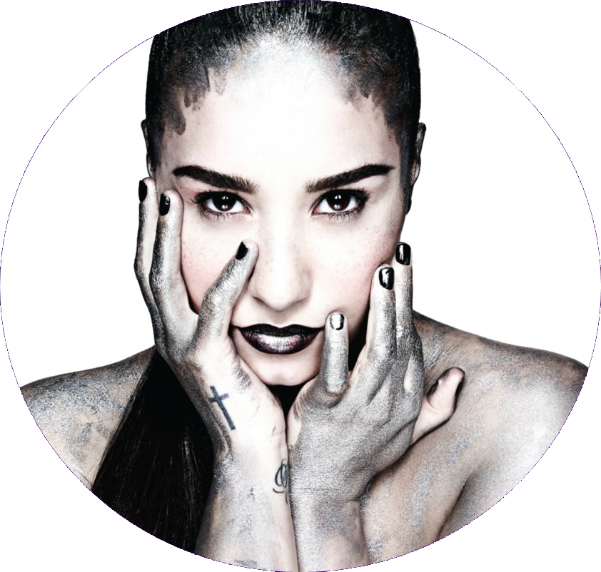 Png- Círculo Demi Lovato 1' - Demi Lovato Demi Album Cover (842x802), Png Download