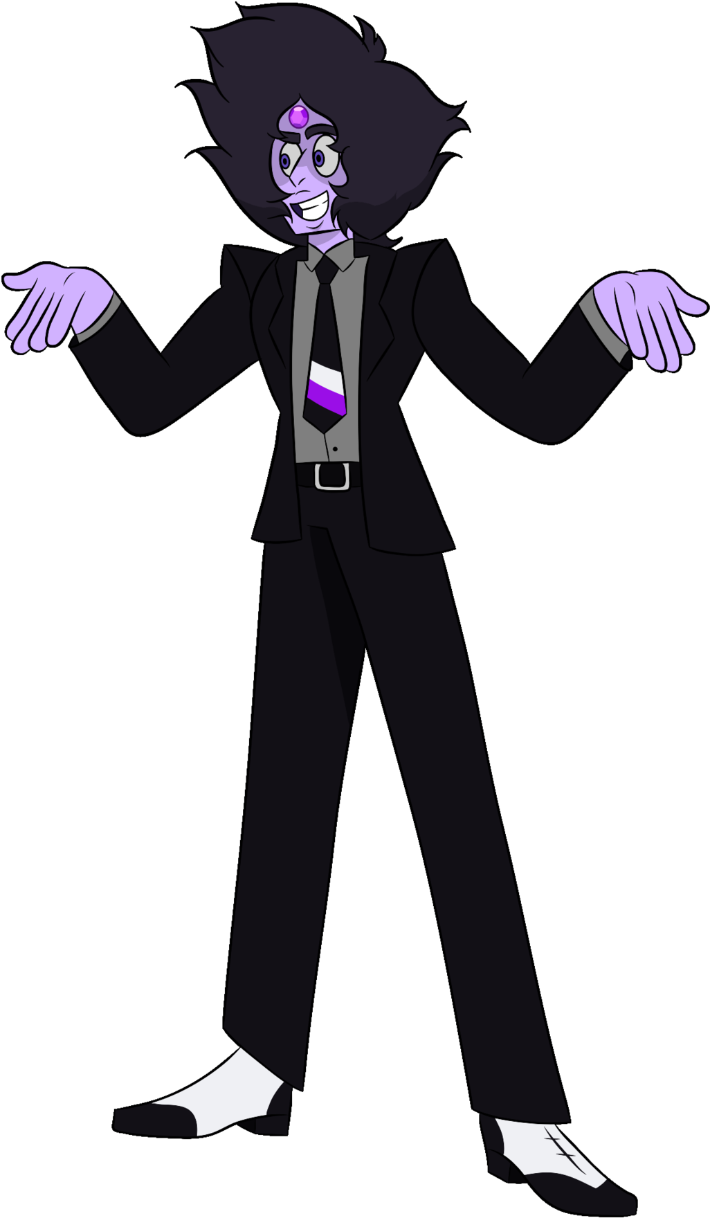 Got Wedding Amethyst Done Too - Illustration (1280x1792), Png Download