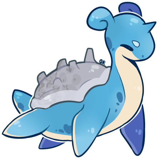 View 131 Lapras By Oakiel-d9tey12 , - Lapras Png (600x603), Png Download