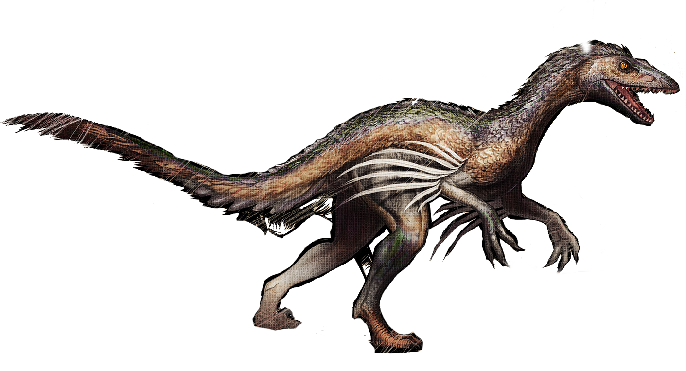 Velociraptor Troodon Survival Evolved Tyrannosaurus - Ark Troodon (1411x763), Png Download