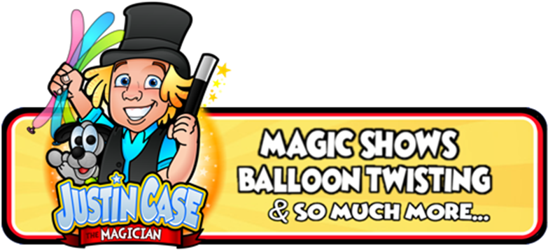 Melbourne Birthday Magician - Cartoon (800x399), Png Download
