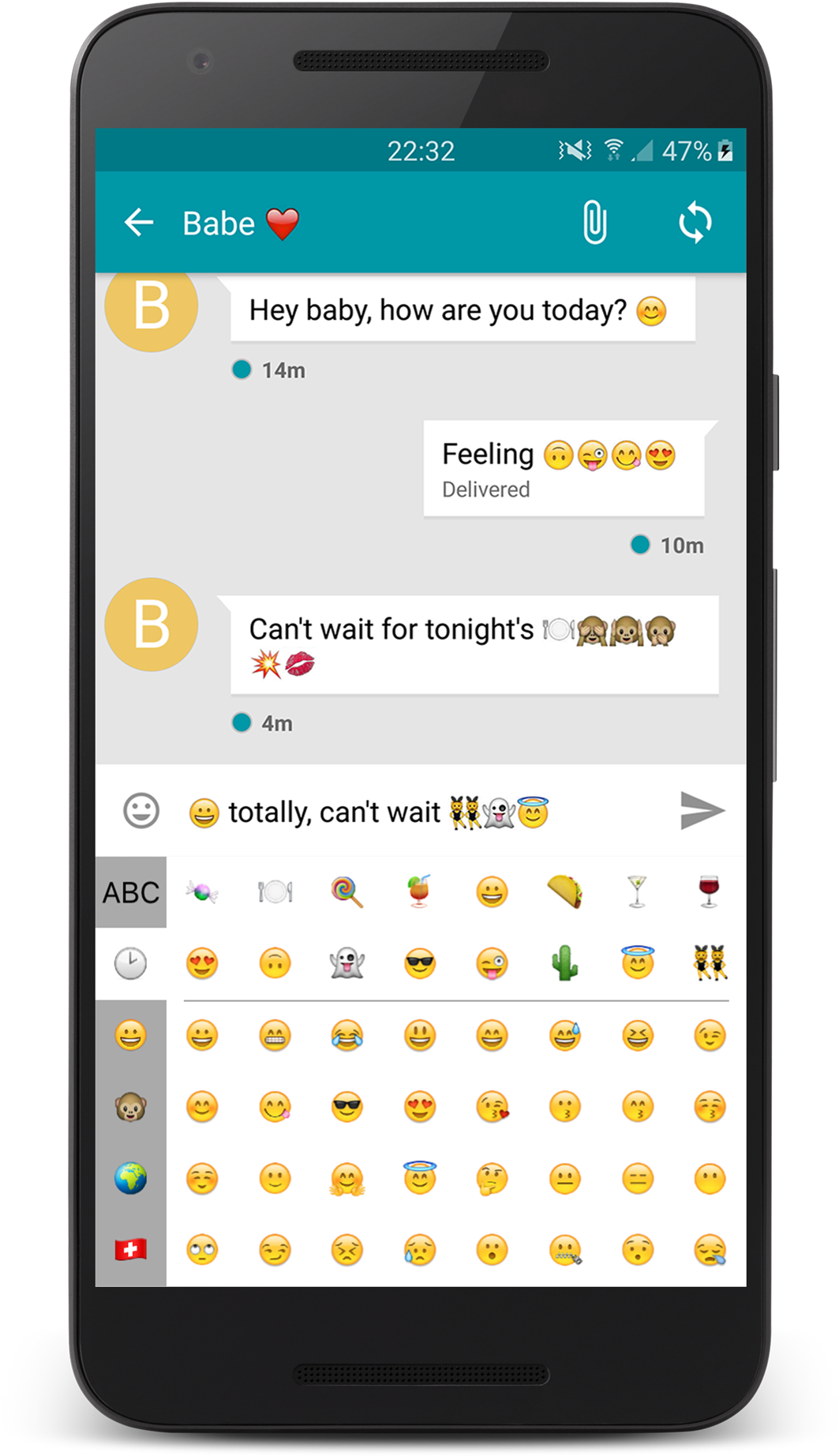 Emoji - Smartphone (1125x2000), Png Download