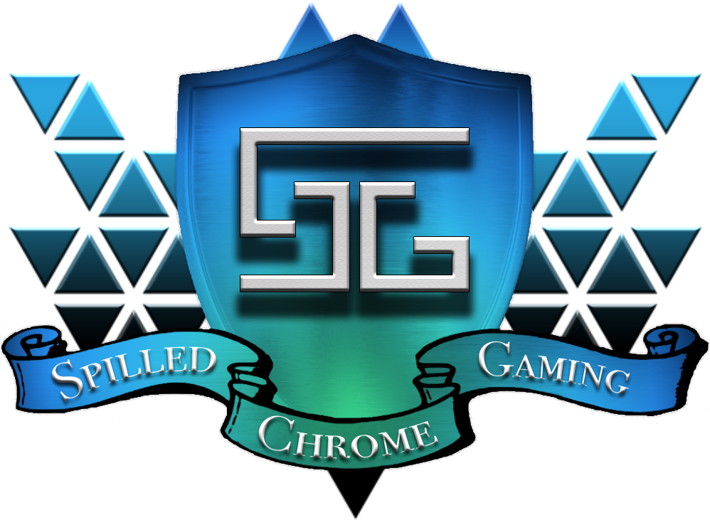 Spilled Chrome Logo Ohne Schatten - Emblem (1000x1000), Png Download