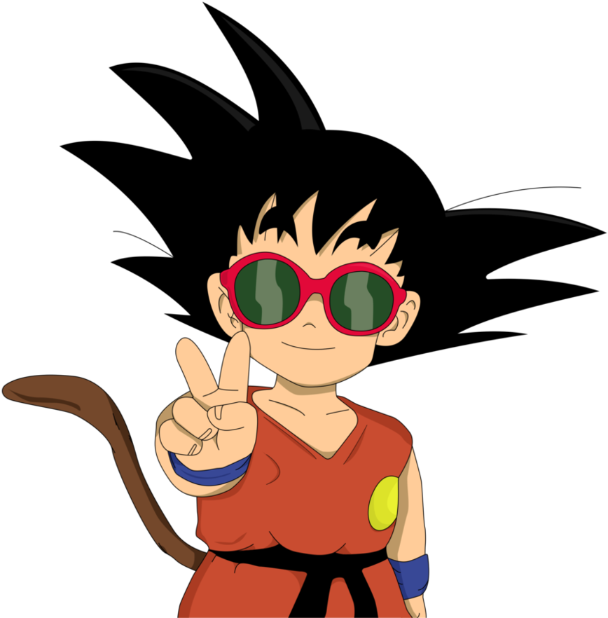 Comment Picture - Son Goku Kid Cute (877x912), Png Download