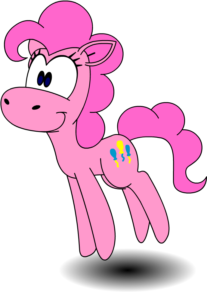 Fur Fighters Pinkie Pie - Cartoon (750x1000), Png Download
