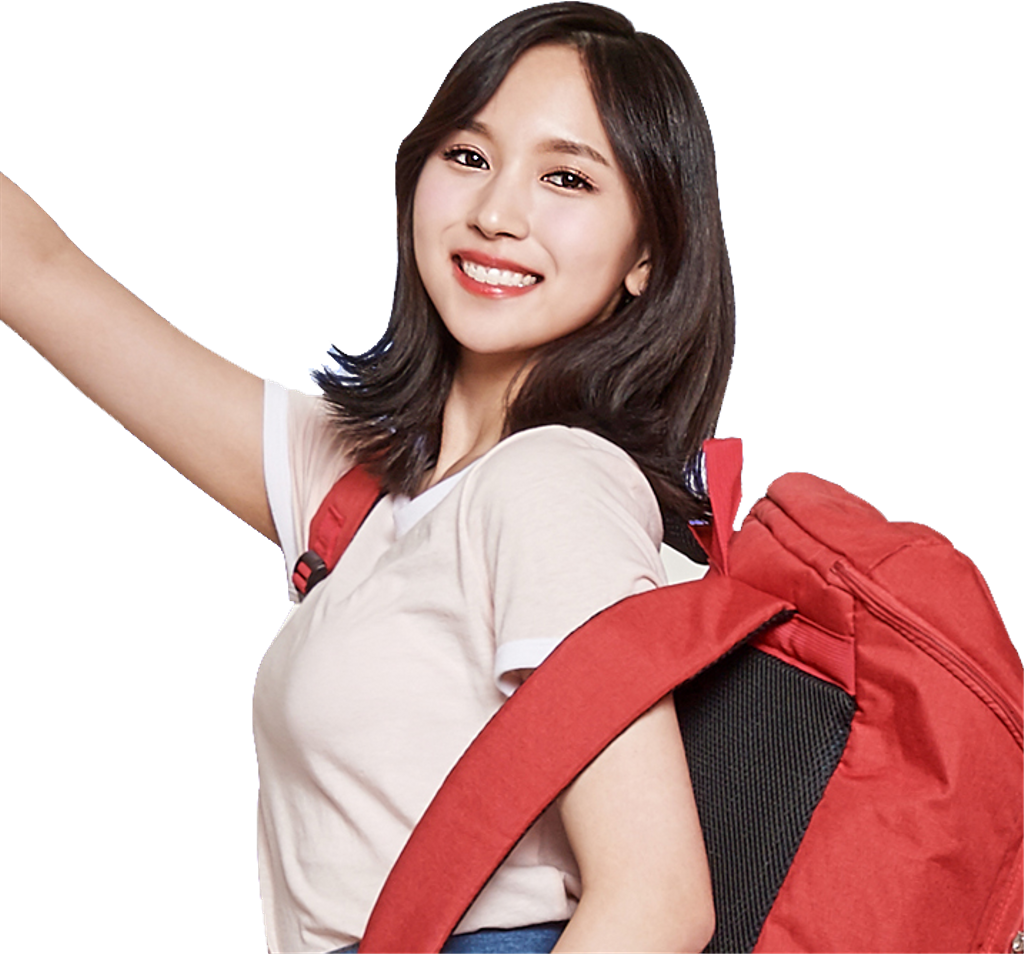 Mina Sticker - Girl (1024x954), Png Download