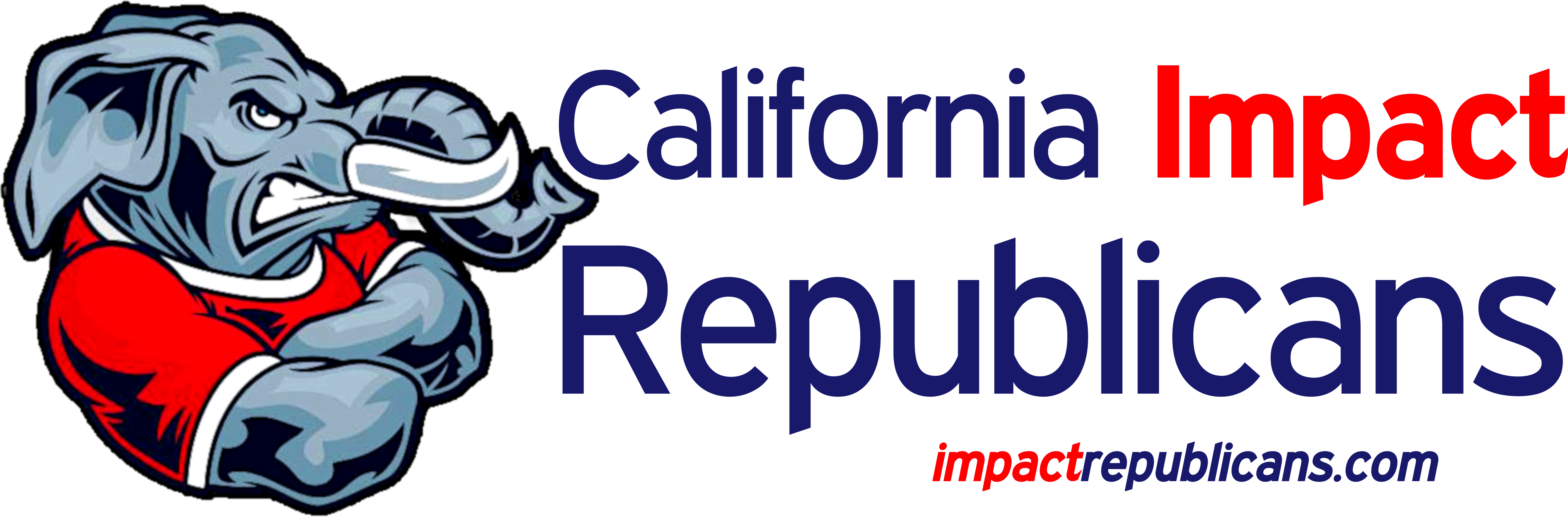 California Impact Republicanscalifornia Impact Republicans (5987x1975), Png Download