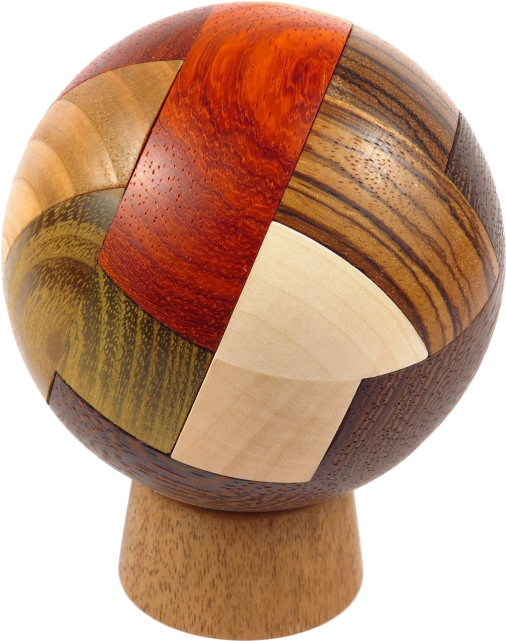Convolution Ball - Wood (640x640), Png Download
