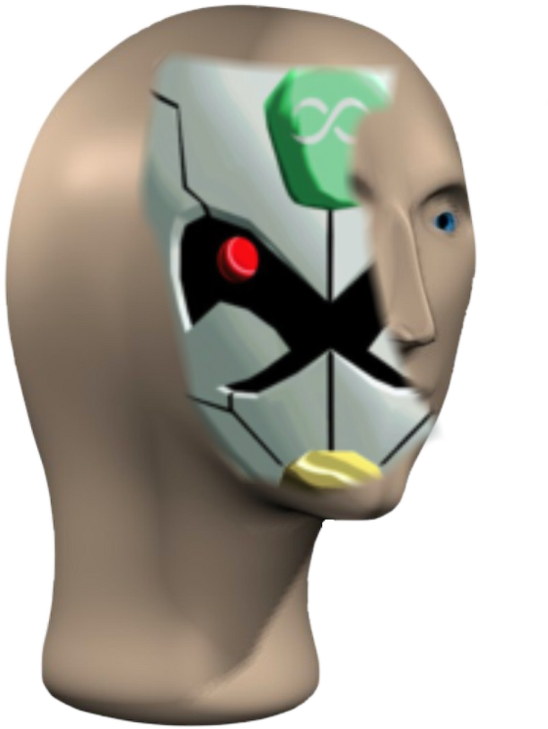 Surrealmemes Sticker - Mask (1024x1024), Png Download