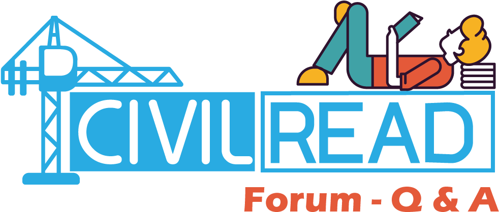 Civil Read Forum Logo - Difference Between Beam And Slab (1280x580), Png Download