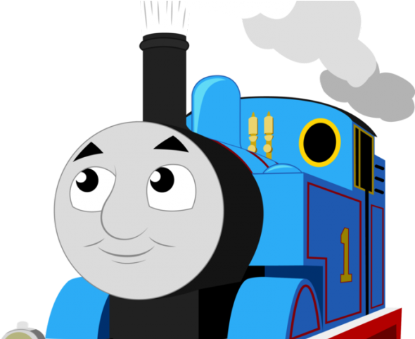 Thomas The Tank Engine Clipart Vector - Thomas (640x480), Png Download