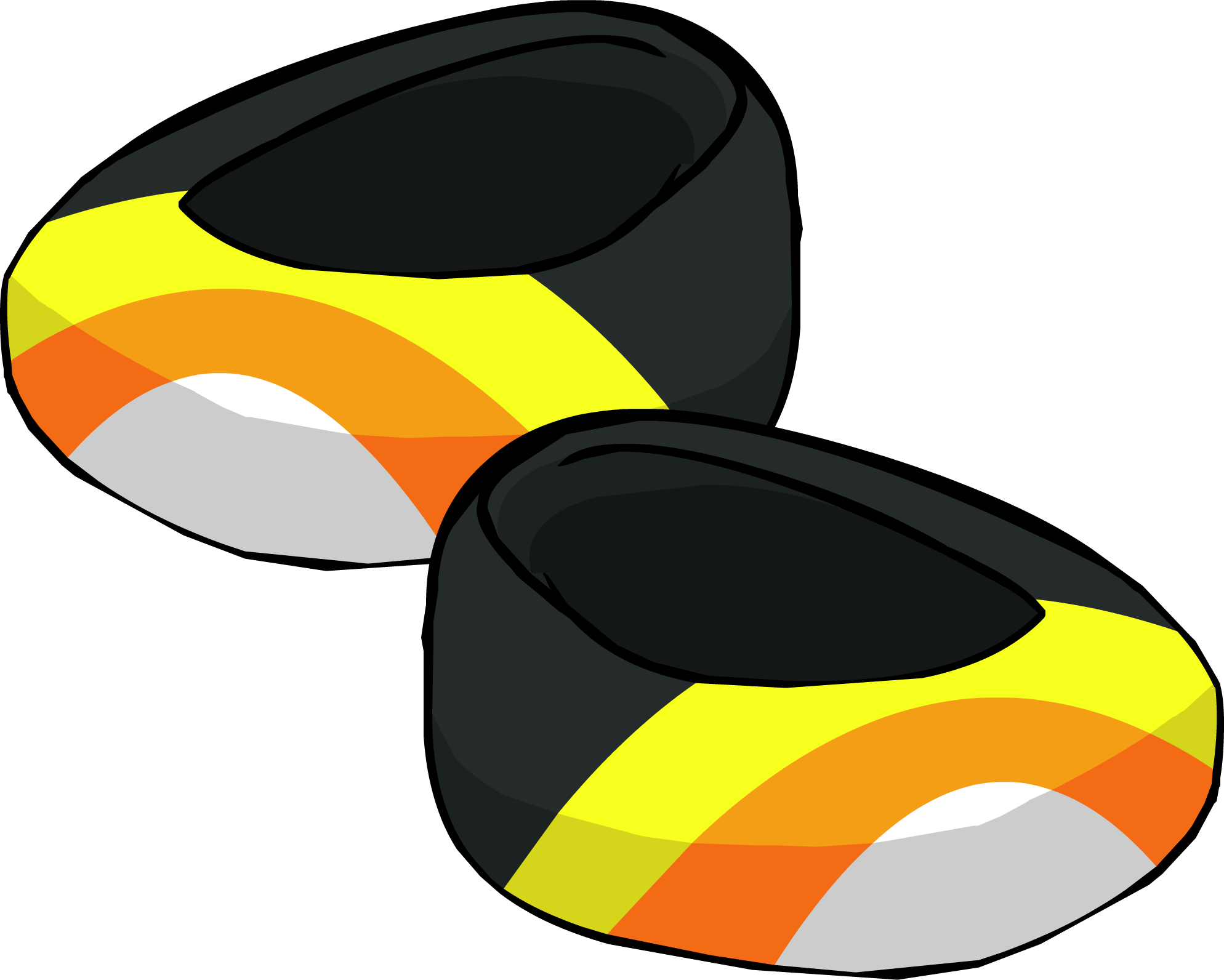 Candy Corn Shoes (1988x1592), Png Download