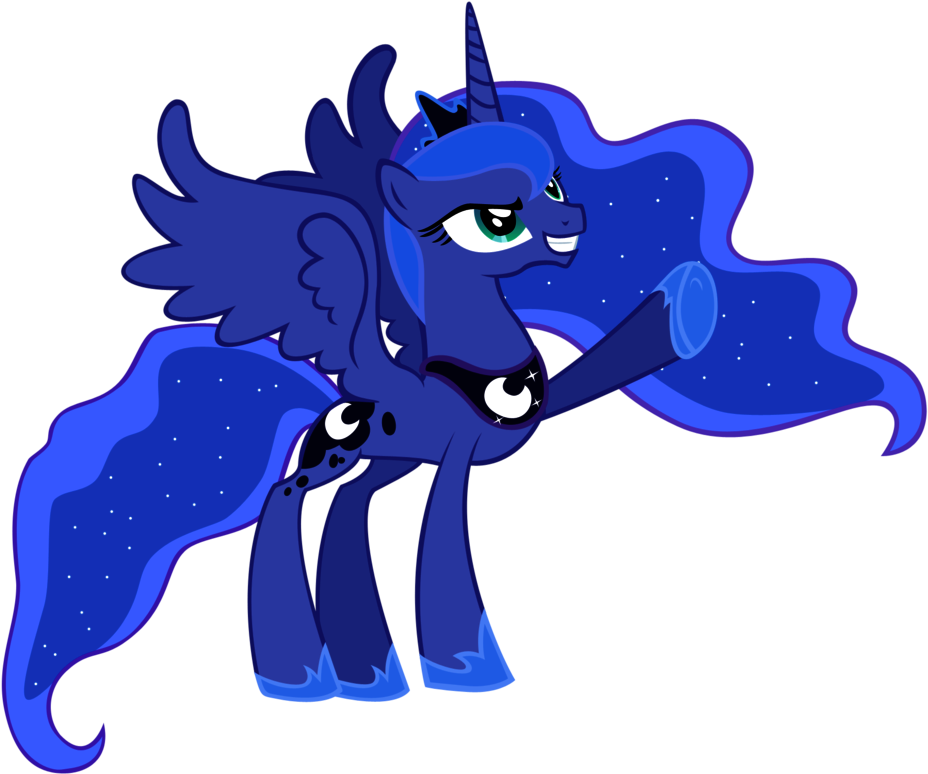 Luna - Luna Mlp (1032x774), Png Download