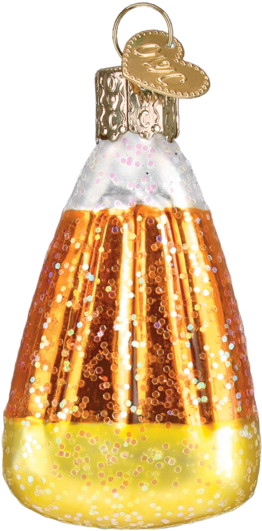 Candy Corn Christmas Ornament - Candy Corn (582x582), Png Download