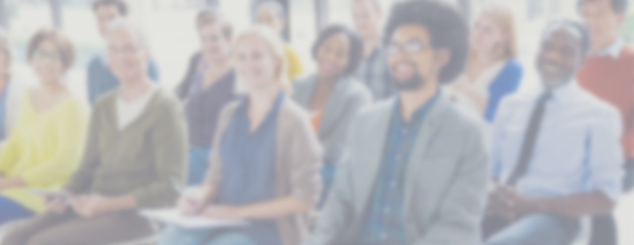 Blur-transparent - People In A Seminar (1280x495), Png Download