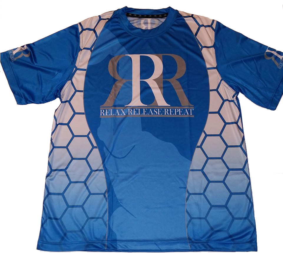 Men's Bee Hive Hybrid Crew Neck Jersey - Hex (960x874), Png Download